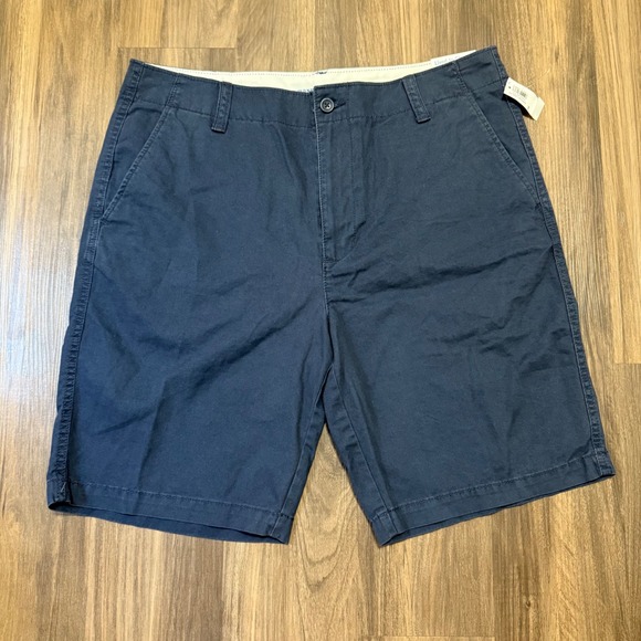 Old Navy Men's Lived in Straight Blue Shorts Size 36 - Picture 1 of 4